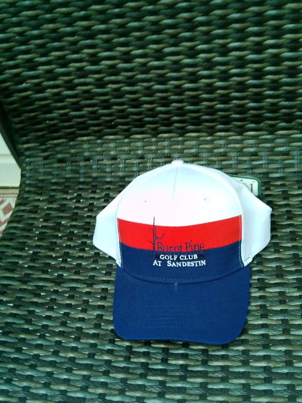 BURNT PINE GOLF RESORT HAT NEW WITH TAGS